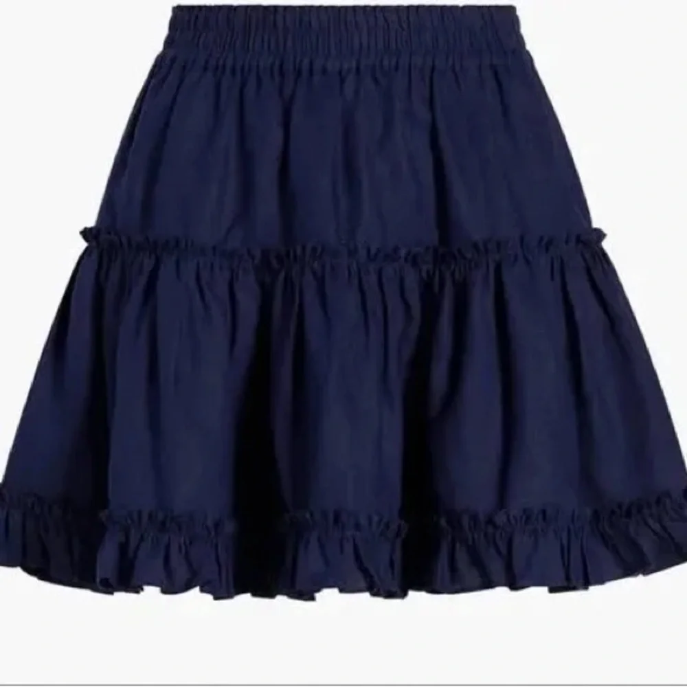 HILL HOUSE The Paz Linen Skirt